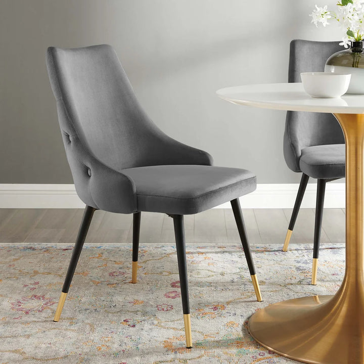 Adorn Performance Velvet Dining Side Chair