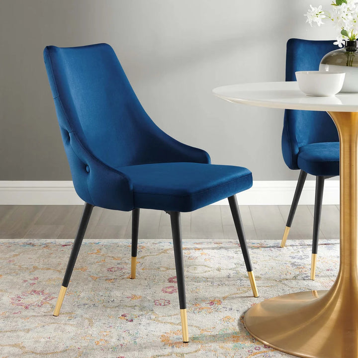 Adorn Performance Velvet Dining Side Chair