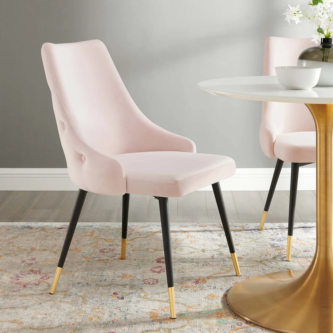 Adorn Performance Velvet Dining Side Chair