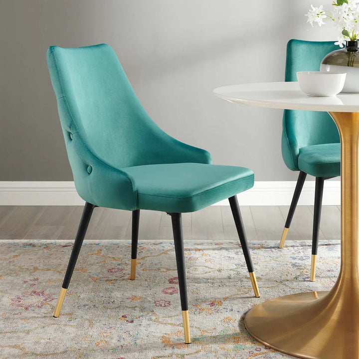 Adorn Performance Velvet Dining Side Chair