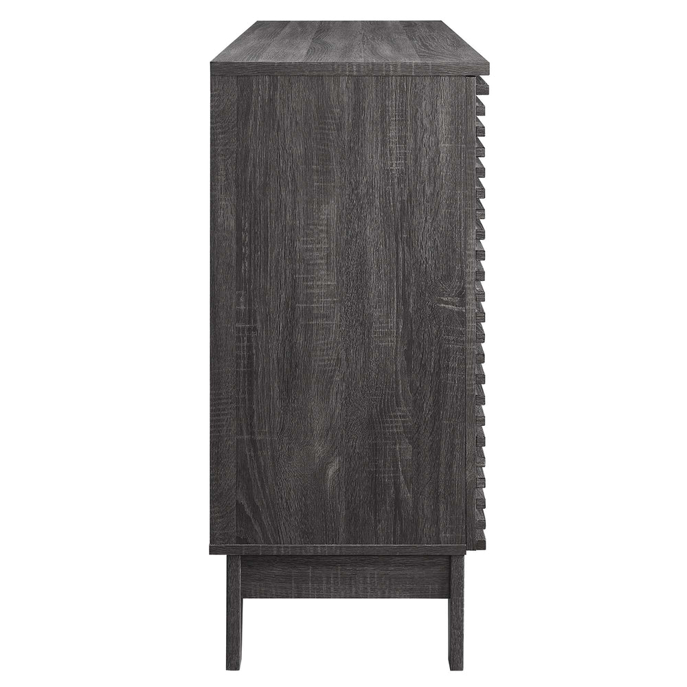 Render Bar Cabinet in Charcoal