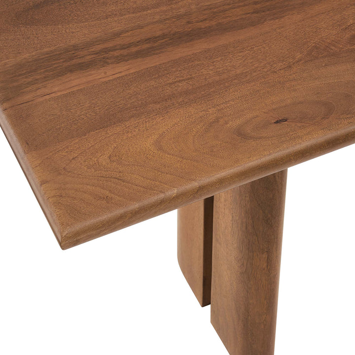 Amistad 72" Wood Bench in Walnut