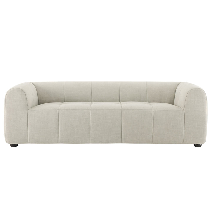 Liana Upholstered Fabric Sofa in Linen