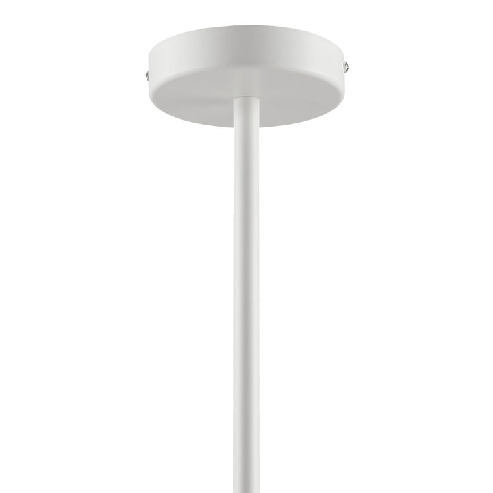Sunlit Squiggle 4-Arm Pendant Light in Natural White