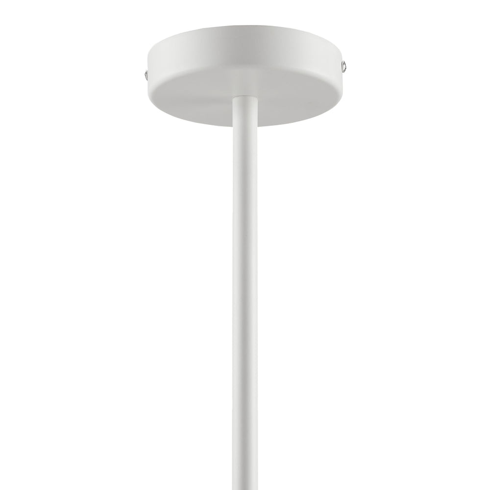 Sunlit Squiggle 4-Arm Pendant Light in Natural White