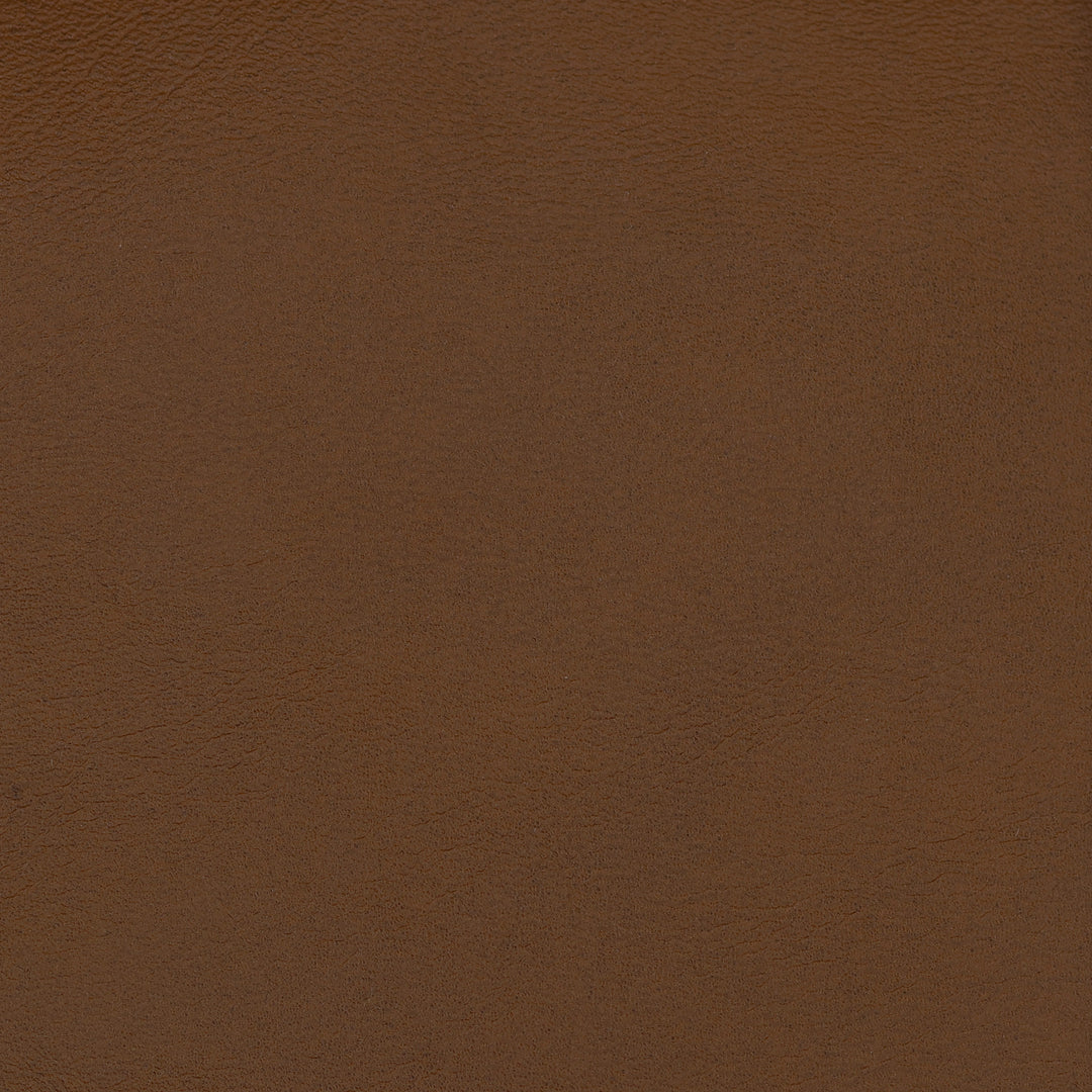Auren Upholstered Vegan Leather Modular Armchair in Coffee