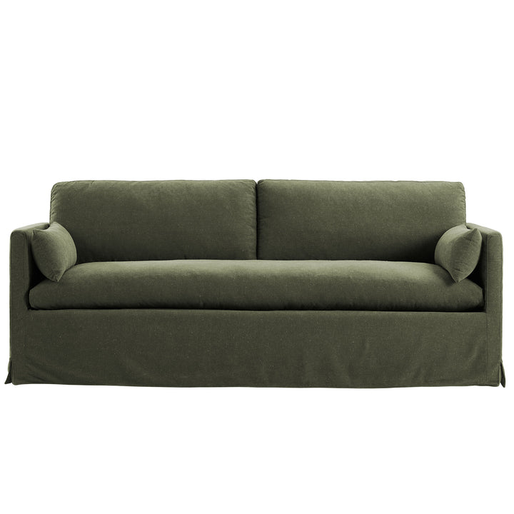 Wellfleet 85" Slipcovered Fabric Sofa in Sage