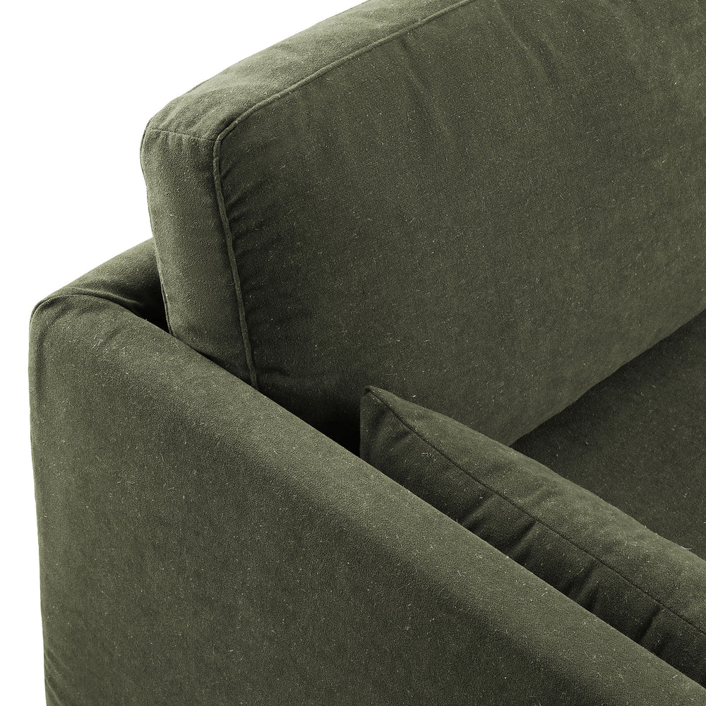 Wellfleet 85" Slipcovered Fabric Sofa in Sage