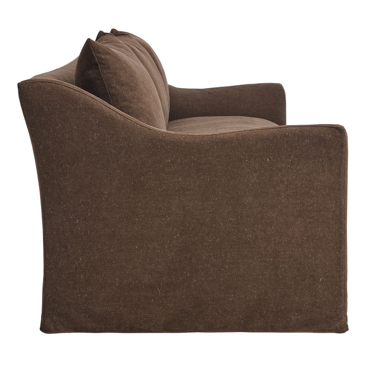 Somerset Sofa in Cocoa - angled view