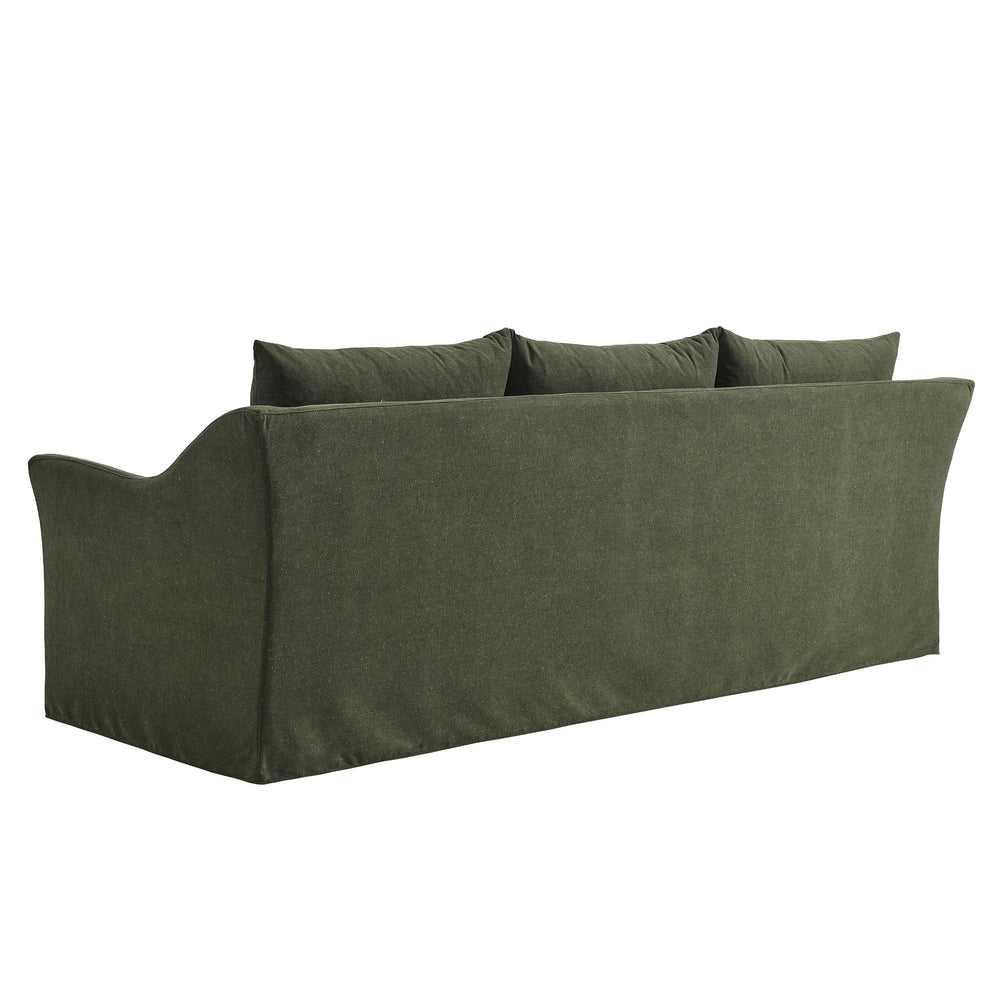 Somerset Sofa in Sage - side view