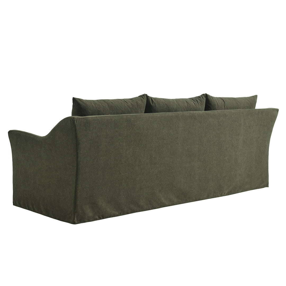Somerset Sofa in Sage - side view