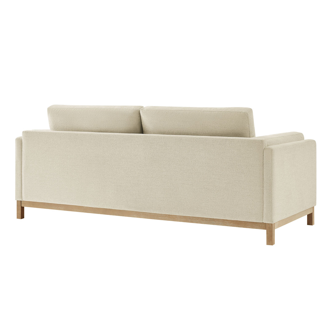Roscoe 81 inch Fabric Sofa in Ivory