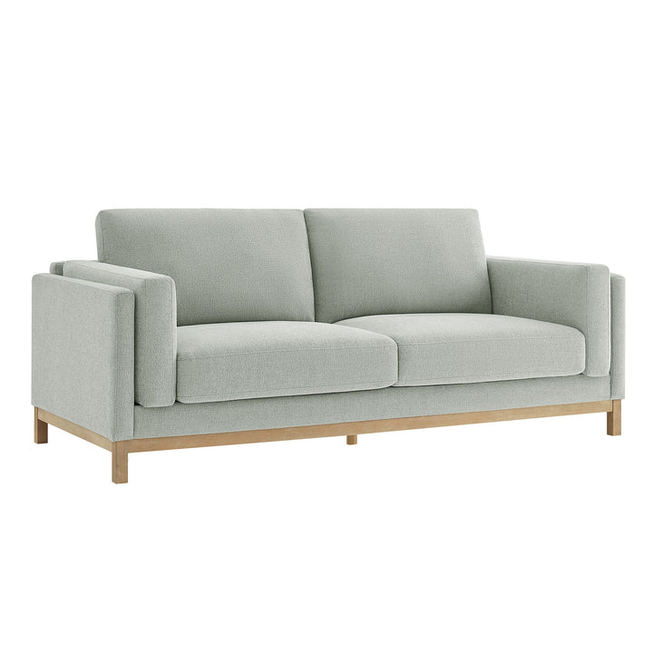 Roscoe 81 inch Fabric Sofa in Mist