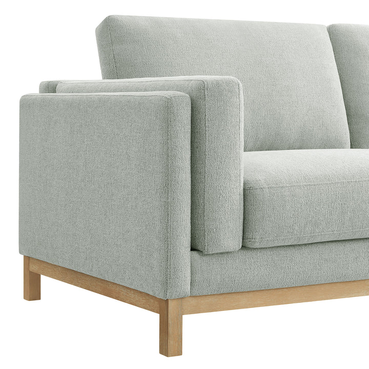 Roscoe 81 inch Fabric Sofa in Mist
