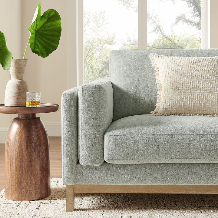 Roscoe 81 inch Fabric Sofa in Mist