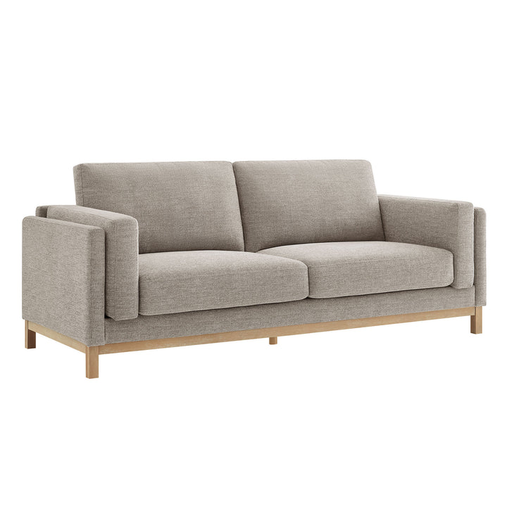 Roscoe 81 inch Fabric Sofa in Pewter