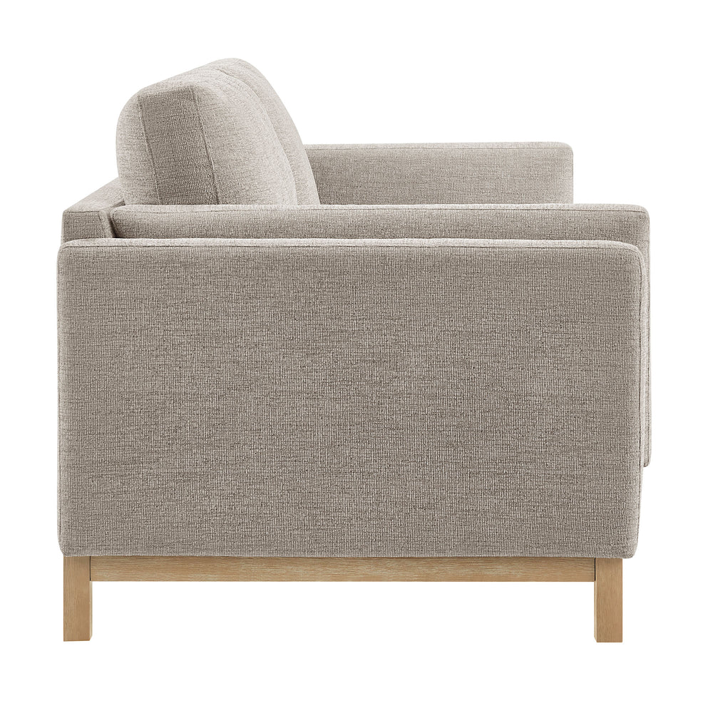 Roscoe 81 inch Fabric Sofa in Pewter