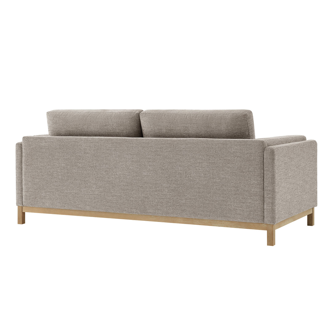 Roscoe 81 inch Fabric Sofa in Pewter