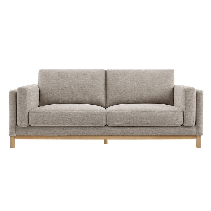Roscoe 81 inch Fabric Sofa in Pewter