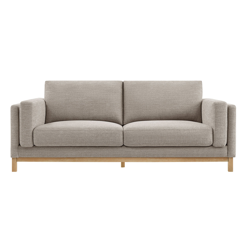 Roscoe 81 inch Fabric Sofa in Pewter