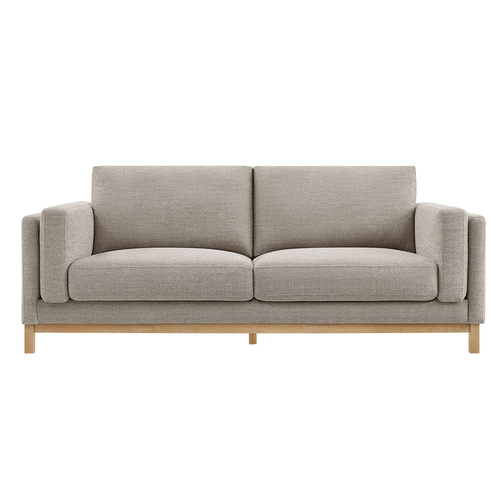 Roscoe 81 inch Fabric Sofa in Pewter