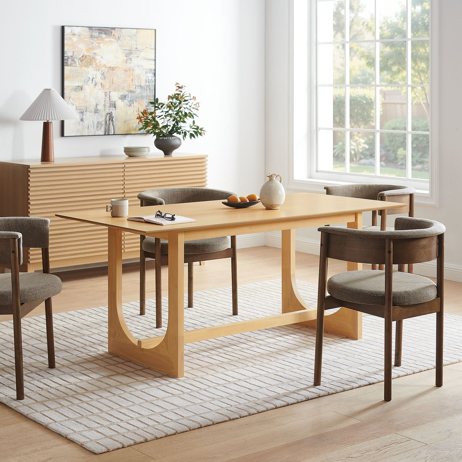 Ashcroft 69" Rectangular Dining Table in Oak