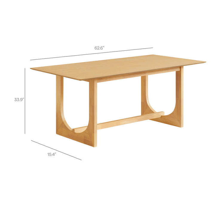 Ashcroft 69" Rectangular Dining Table in Oak