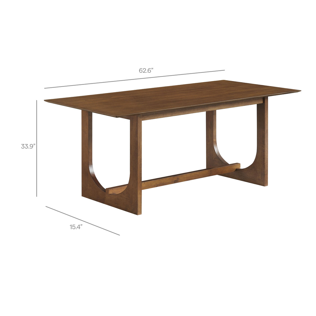 Ashcroft 69" Rectangular Dining Table in Walnut