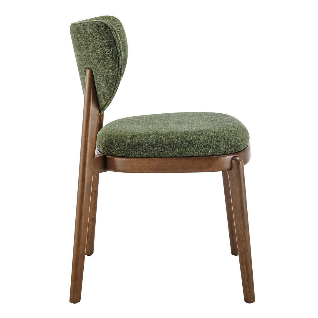 Fenwick Fabric Dining Chairs Set of 2 in Foliage