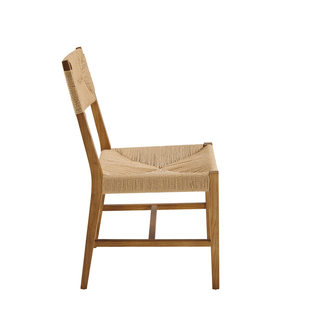 Bodie Wood Dining Chair Set of 2 in Natural Natural
