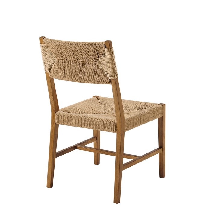 Bodie Wood Dining Chair Set of 2 in Natural Natural
