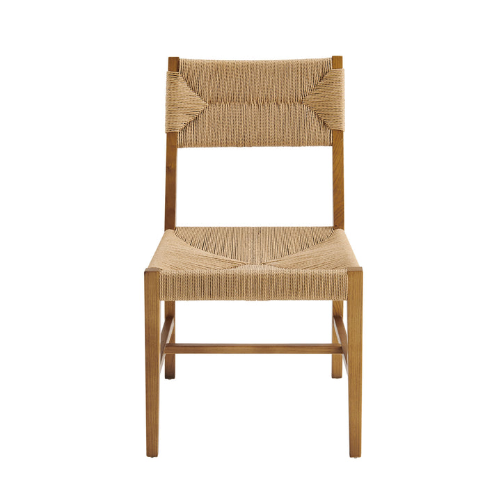 Bodie Wood Dining Chair Set of 2 in Natural Natural