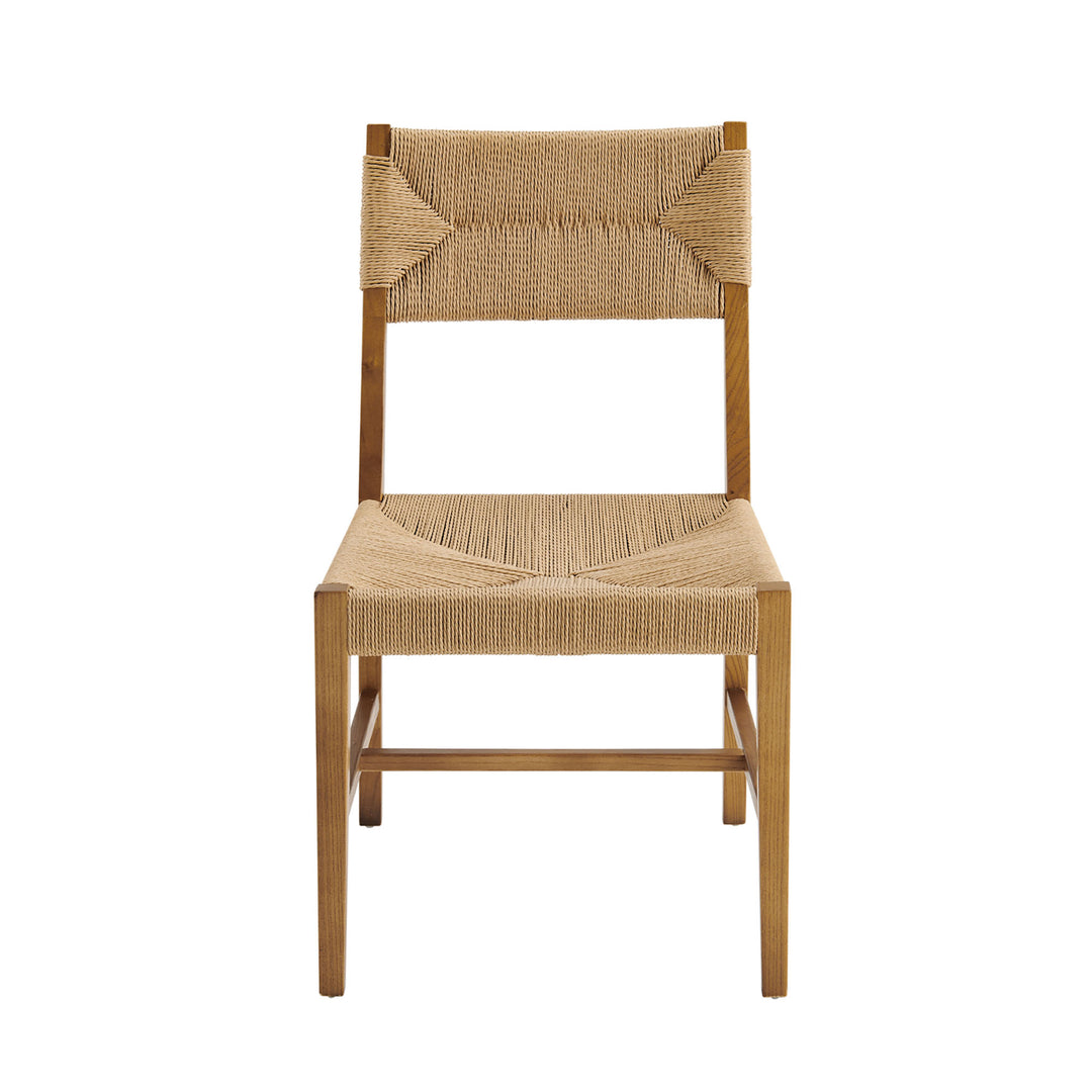 Bodie Wood Dining Chair Set of 2 in Natural Natural