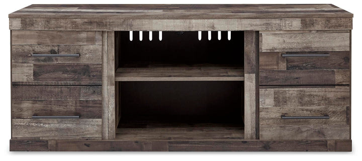 Derekson 60" TV Stand - Dark Gray (3)