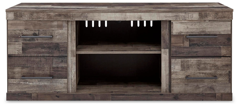 Derekson 60" TV Stand - Dark Gray (3)