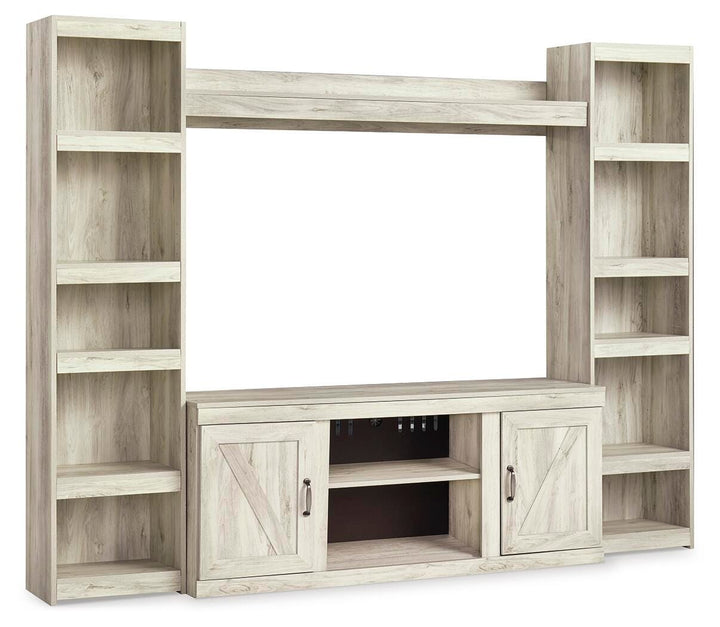 Bellaby 4-Piece Entertainment Center - Beige (1)