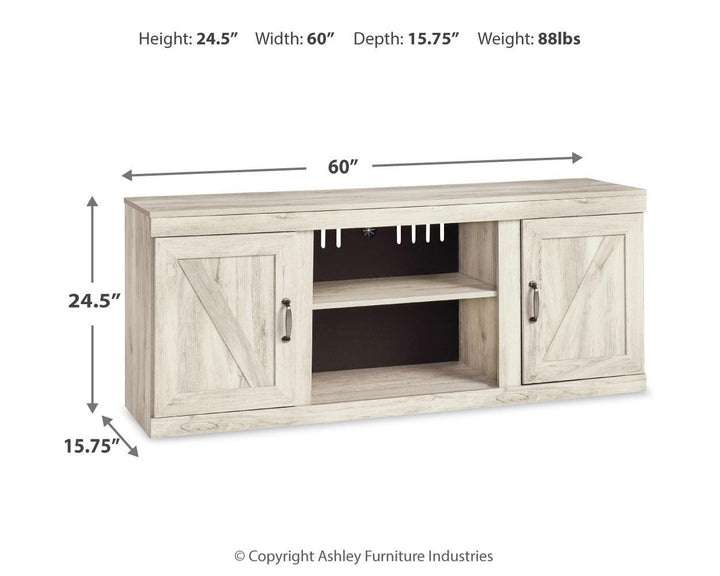 Bellaby 60" TV Stand - Beige (8)