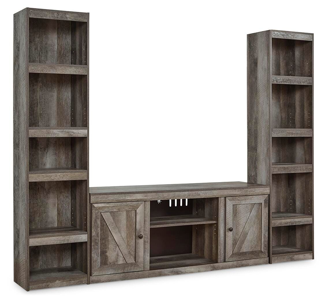 Wynnlow 3-Piece Entertainment Center - Gray (1)