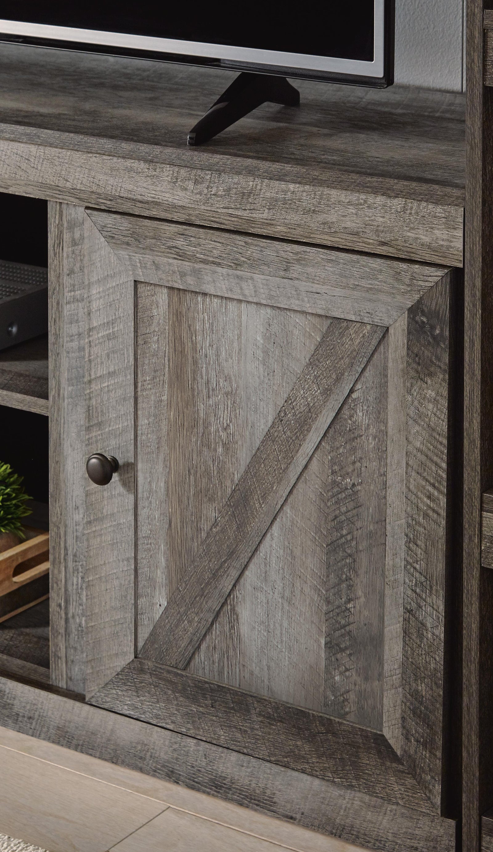 Wynnlow 3-Piece Entertainment Center - Gray (2)