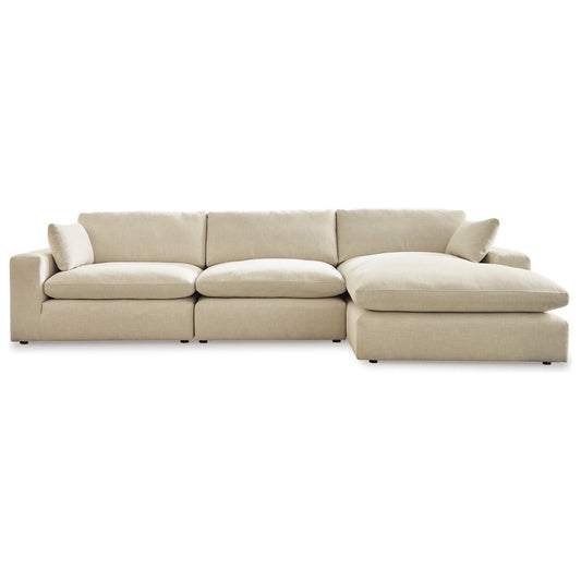 Benchcraft® Elyza 3-Piece Sectional with Chaise.