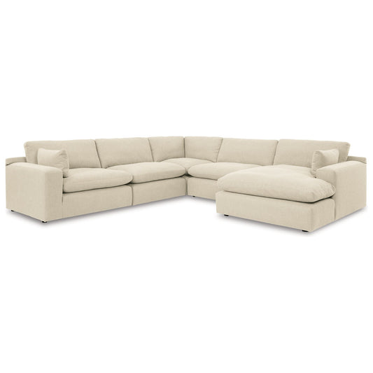 Benchcraft® Elyza 5-Piece Sectional with Chaise.