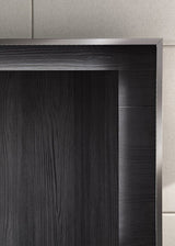 ALF Italia Etna platform bed in black pine