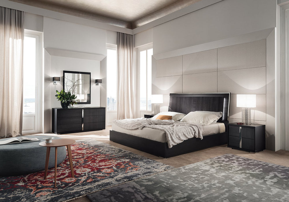 ALF Italia Etna nightstand in black pine