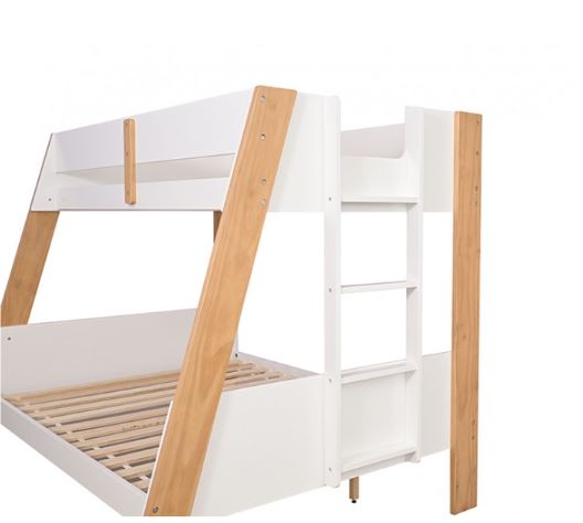 Delbin Twin/Full Bunk Bed with Twin & Full Mattresses