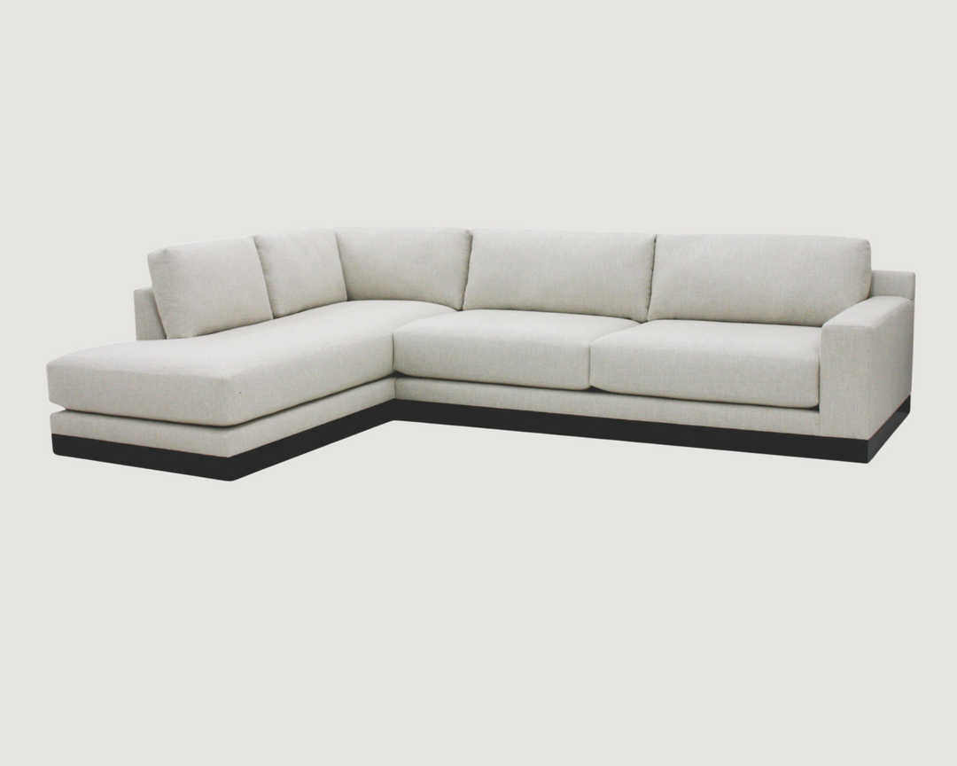 Custom Sectional Flores Design Boston Sectional with Left Facing Chaise