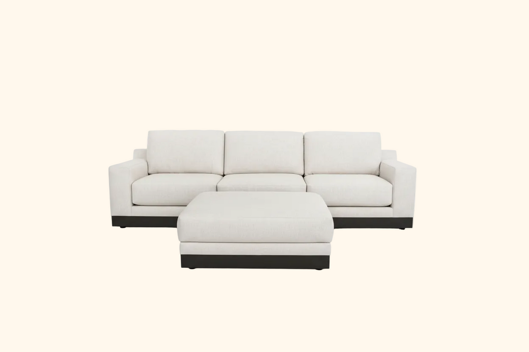 Boston Custom Modern Sofa with Ottoman