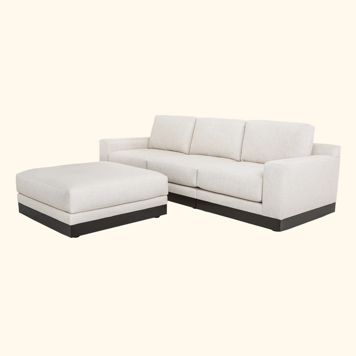 Boston Custom Modern Sofa with Ottoman