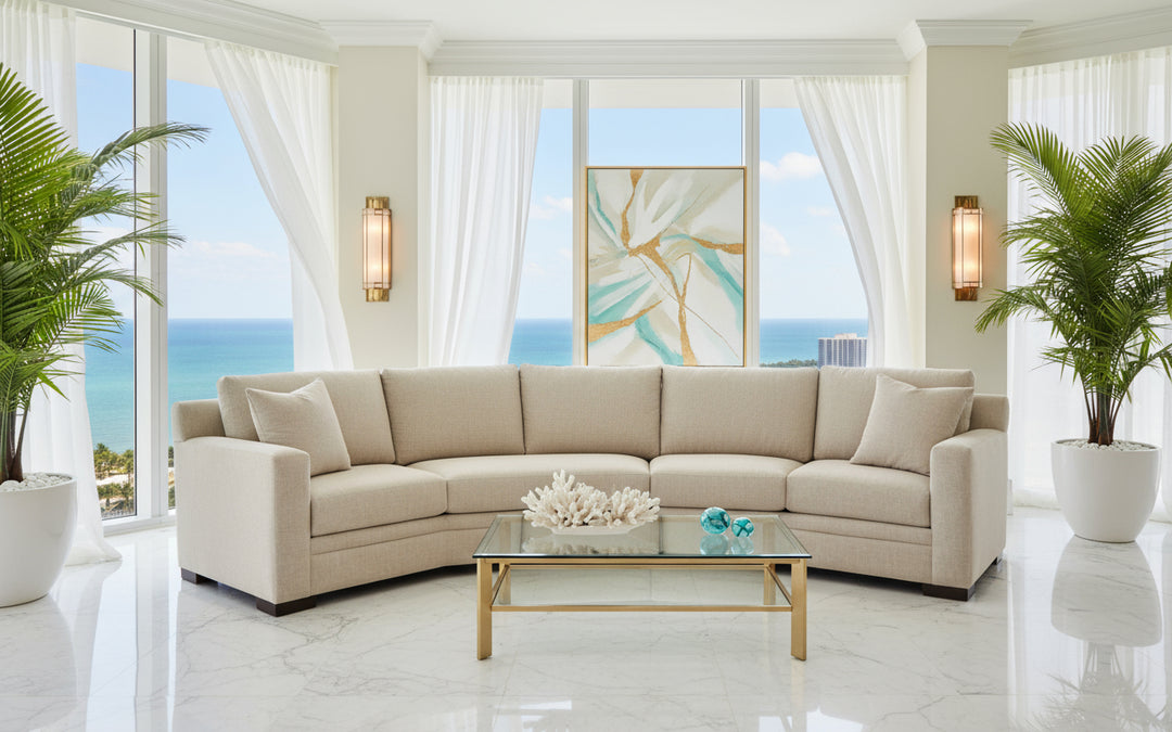 Flores Design - Lexington Curved Sectional