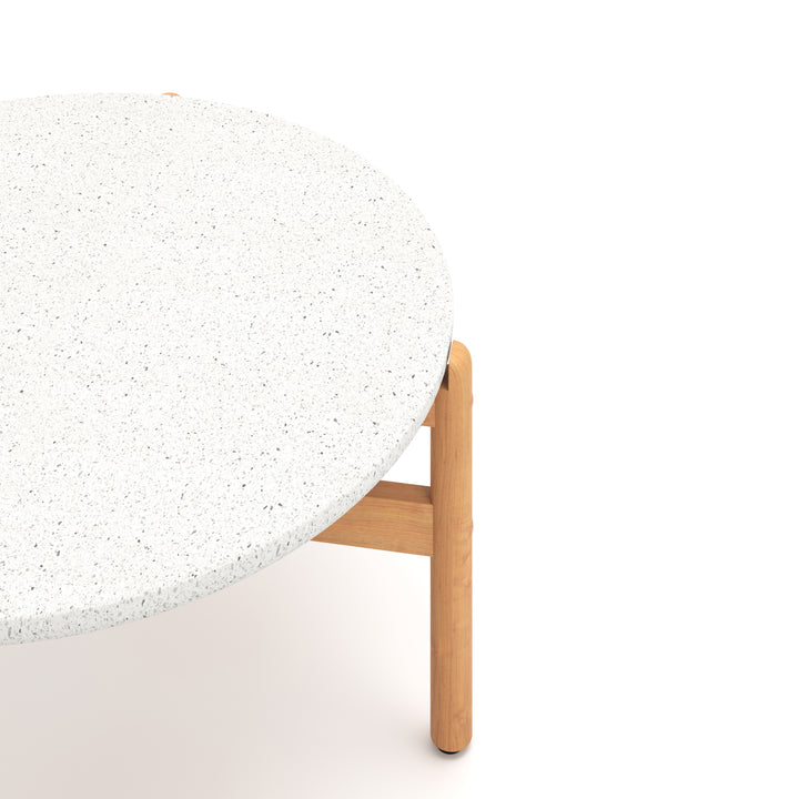 Solstice Coffee Table Terazzo Top