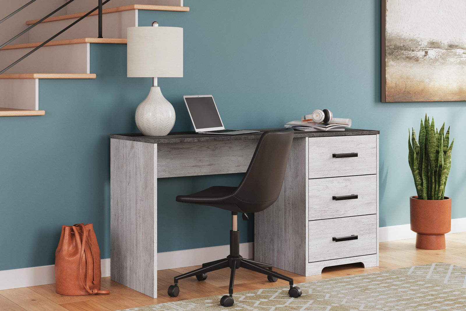 Shawburn 54" Home Office Desk - White (2)